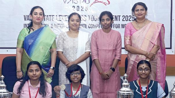 Chennai students first in chess