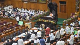 karnataka-assembly-speaker-arranges-recliners-for-mla-napping