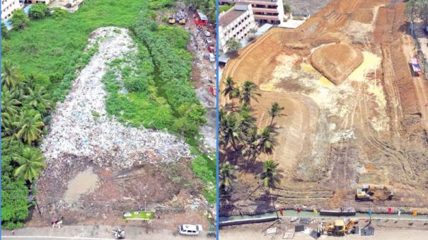 volunteers removed 1.48 lakh tonnes of garbage municipal lake in pattukottai