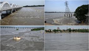 news-in-pics-cauvery-floods-overflowing-in-kollidam