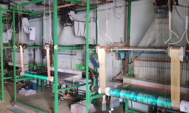 silk-textile-production-halted-at-kumarapalayam-due-to-price-hike