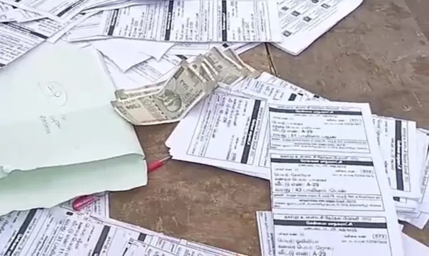 money-that-came-with-the-booth-slip-for-chennai-voters