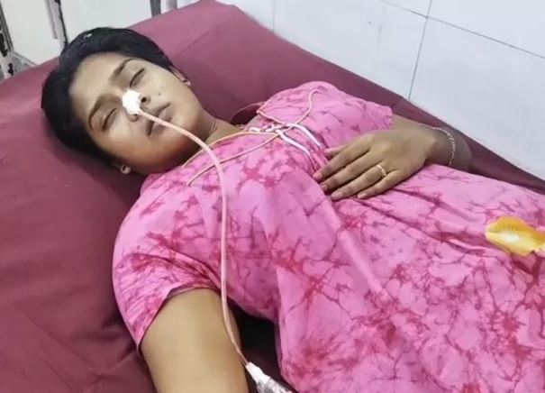 young-woman-poisoned-by-bjp-leaders-harassment