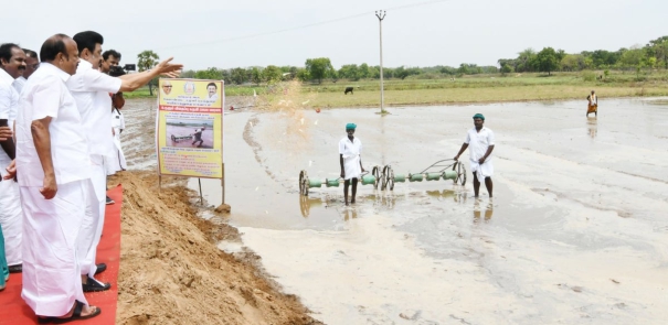 in-the-cauvery-delta-districts-chief-minister-stalin-inspects-the-ongoing-dredging-work