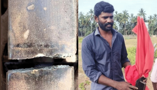 man-stopped-a-train-before-it-enters-into-cracked-track-near-ramanathapuram