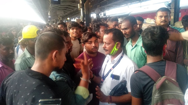 sangamitra-express-abruptly-canceled-2000-passengers-stranded-at-central-railway-station