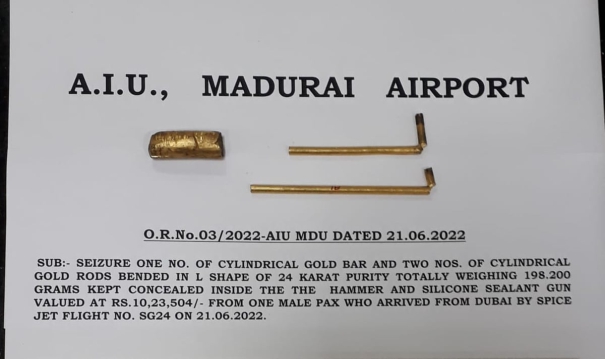 smuggled-gold-hidden-inside-hammer-found-at-madurai-airport