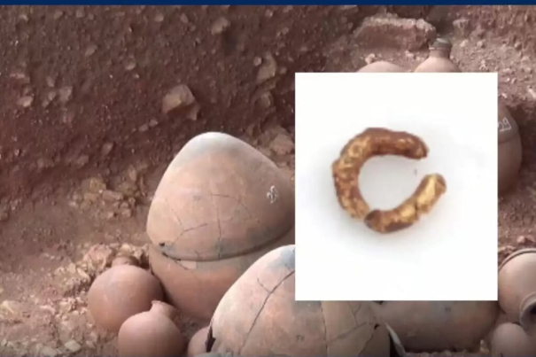 3000-year-old-gold-earring-discovered-at-adichanallur