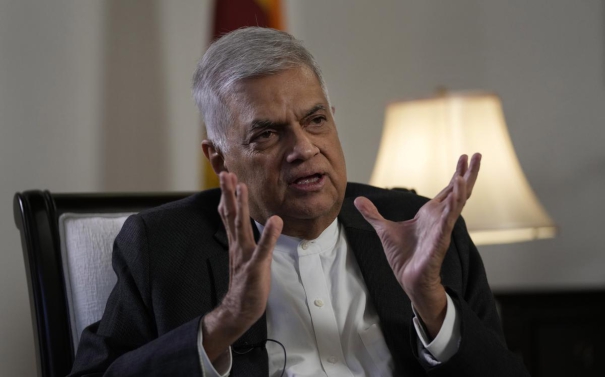 ranil-wickramasinghe-was-sworn-in-as-the-interim-president-amid-heavy-protests