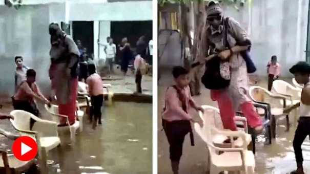 flood-entered-the-school-students-stacked-chairs-to-keep-the-teacher-from-getting-wet-action-taken-by-the-government