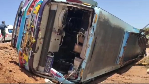 the-bus-overturned-and-the-conductor-was-killed