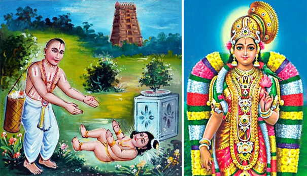 sri-aandal-nachiyar-srivilliputtur-temple-andal-incarnation-day-article-5-pattarpiran-kothai-andal-birth