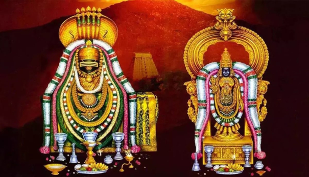 thiruvannamalai-annamalaiyar-unnamulaiammai-temple-karthigai-deepam