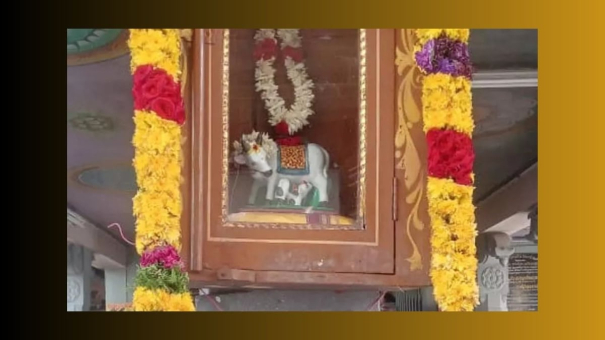 sivamnalai-temple-utharavupetti-cow-with-calf-statute