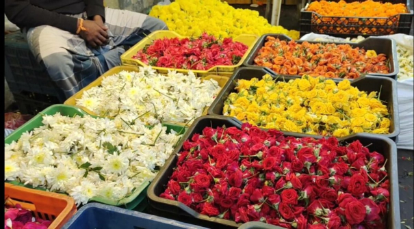 hosur-flower-market-flower-rates-are-hike-farmers-happy