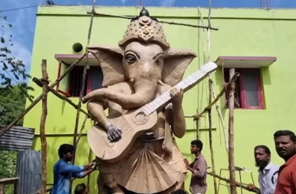 650kg-vinayagar-statue-made-of-paper