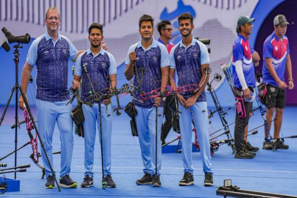 double-gold-for-indian-compound-archery-teams-in-asian-games