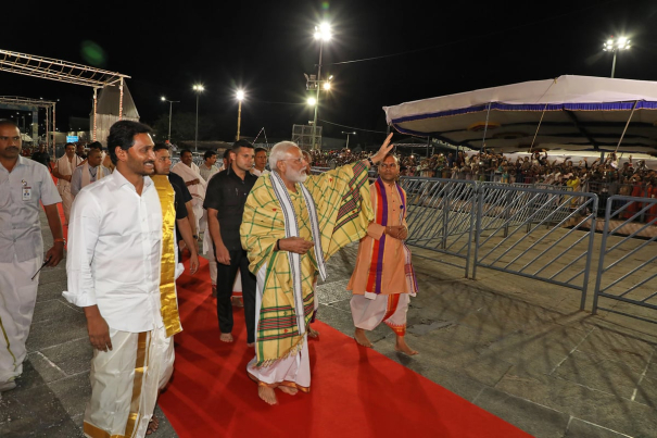 prime-minister-modi-will-have-darshan-in-tirupati-tomorrow