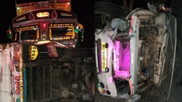 a-mini-van-collided-with-an-auto-in-pune-a-tragic-accident-in-which-8-people-were-killed