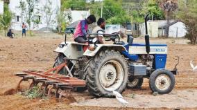 தருமபுரியில் மழை பெய்தும் கோடை உழவுக்கு ஈரமில்லாததால் நிலக்கடலை விவசாயிகள் வேதனை