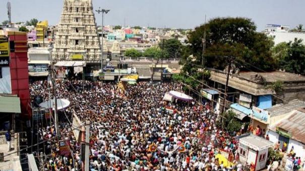 kanchipuram-varadaraja-perumal-temple-garuda-seva-tomorrow-no-vehicles-enter-into-city