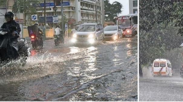 due-to-continuous-rains-on-coimbatore-rainwater-overflowed-the-city-roads