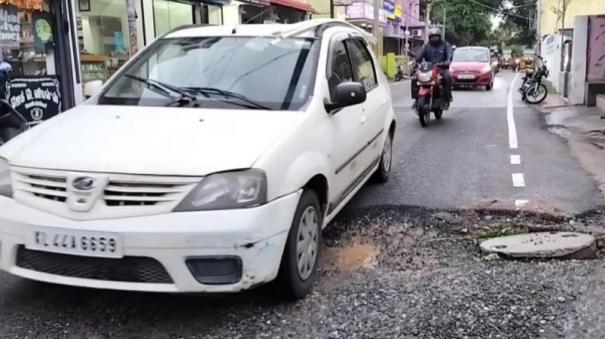 kanyakumari-roads-that-have-melted-due-to-summer-rains-need-to-repair-at-a-cost-of-crores