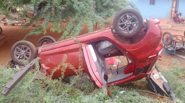 car-collides-with-a-tricycle-near-soorangudi-3-people-including-boy-death