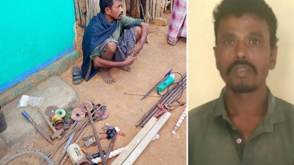 man-who-was-on-possession-of-gun-making-equipment-was-arrested-near-hosur