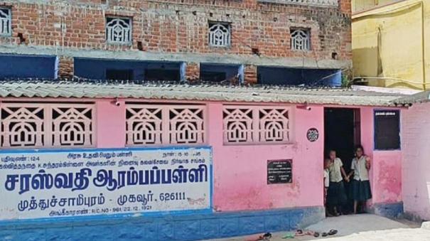 students-who-came-to-the-closed-school-near-rajapalayam-feel-sorry