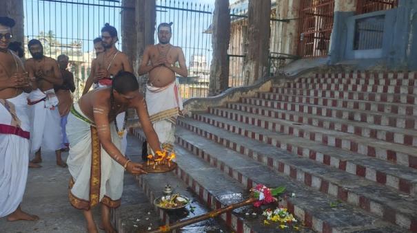 ani-thirumanjana-utsavam-pandakkal-planting-ceremony-at-chidambaram-nataraja-temple