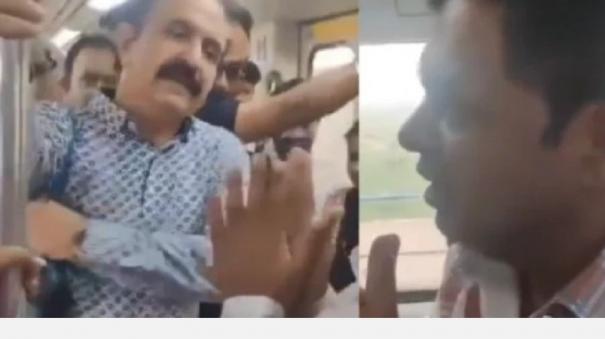 a-viral-video-of-a-thief-caught-stealing-from-a-delhi-metro-train