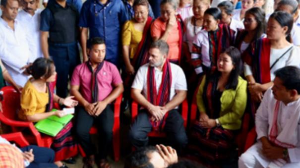 rahul-gandhi-visits-assam-and-manipur-to-assess-flood-and-ethnic-tension-situations