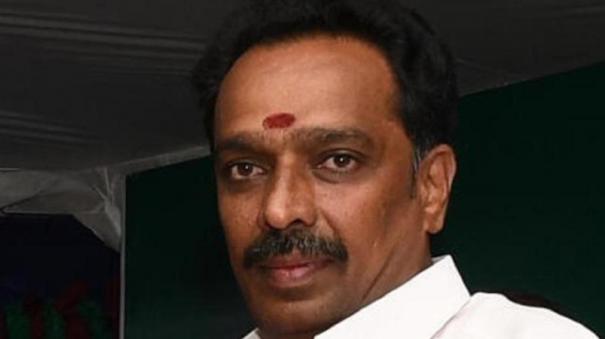 rs-100-crore-land-grab-case-former-aiadmk-minister-mr-vijayabaskar-arrested-in-kerala