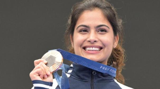 india-s-first-medal-in-paris-olympics-manu-bhaker-wins-bronze-in-shooting