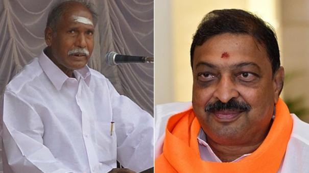 bjp-incharge-meets-puducherry-cm-rangasamy