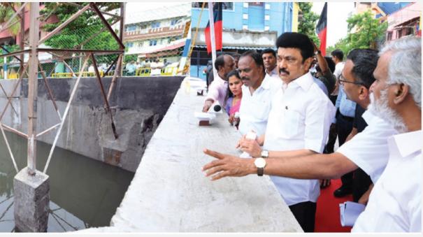 chief-minister-stalin-inspected-kolathur-constituency