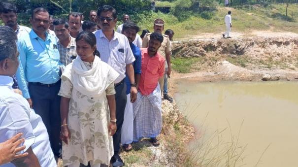 jaundice-affected-6-students-who-drank-water-from-pond-near-annavasal-pudukottai-collector-inspected