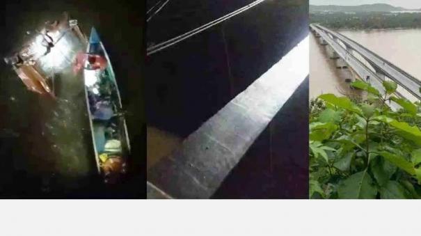 a-tamil-nadu-truck-fell-into-the-river-after-the-bridge-collapsed