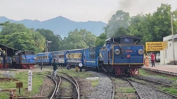 tourists-are-happy-as-the-nilgiris-hill-train-has-been-re-operated-after-6-days