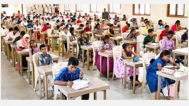 hindi-exam-at-dindigul-school