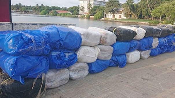 sri-lankan-navy-has-seized-1576-kg-of-beedi-leaves-that-were-tried-to-be-smuggled-from-tamil-nadu