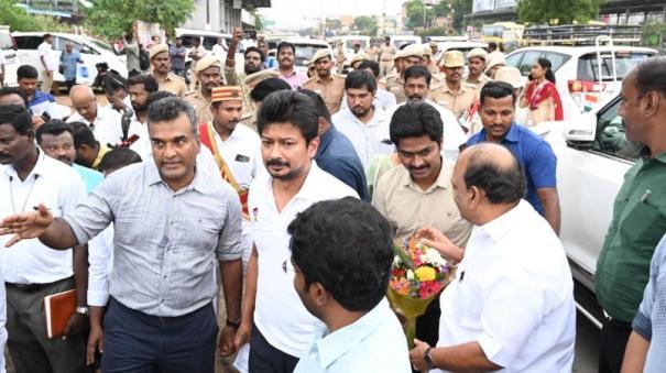 rs-43-74-crore-tunnel-work-on-chrompet-minister-udhayanidhi-study