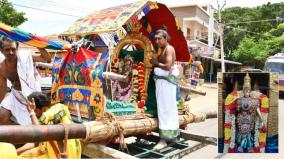 மதுரை மீனாட்சி அம்மன் கோயில் ஆவணி மூலத் திருவிழா - வளையல் விற்ற திருவிளையாடல்