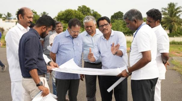 puducherry-governor-inspects-airport