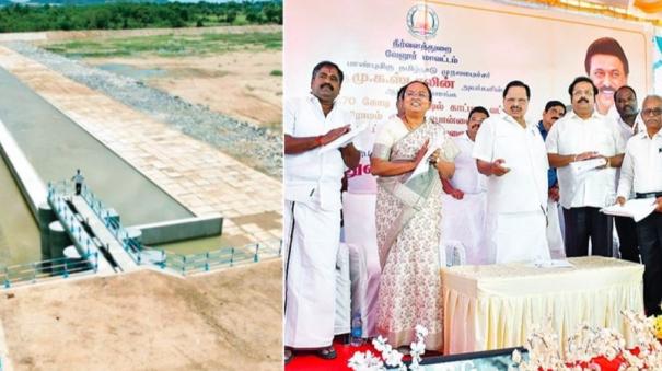 minister-durai-murugan-opened-the-barrage-without-water-what-happened