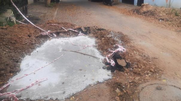 new-roads-that-fall-into-disrepair-within-a-few-months-will-madurai-corporation-commissioner-take-action