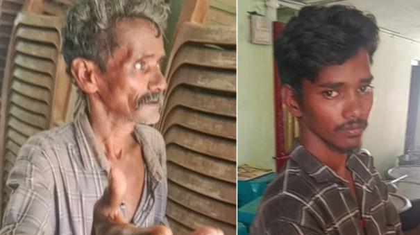 thanjavur-villagers-caught-the-father-and-son-trying-to-steal-temple-money-and-handed-over-to-the-police