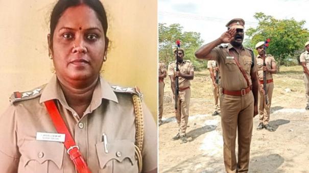 special-woman-si-killed-in-accident-police-tribute-at-aruppukkottai