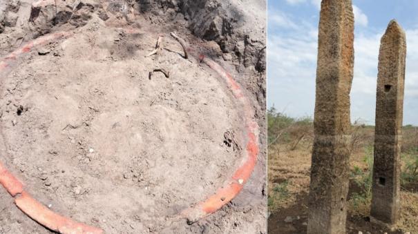 is-it-an-ancient-fire-pit-on-kanmai-area-near-tharuvaikulam-insisting-on-speedy-investigation